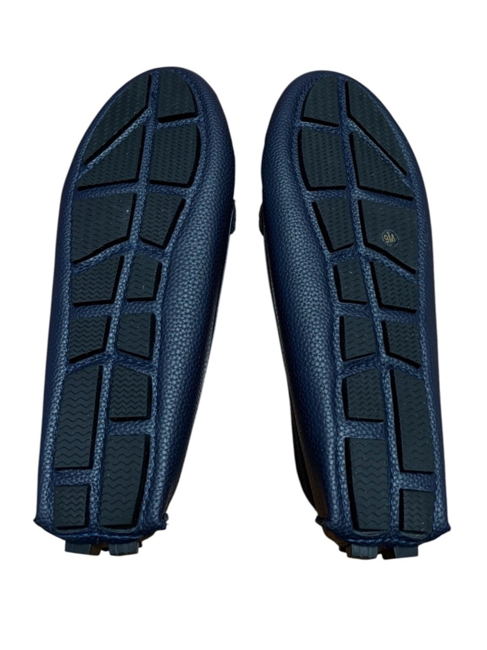 NEW Anne Klein, Flex Vegan Driver Loafers Navy Chain Detail, Comfort Slip-On, 9M - Picture 9 of 11